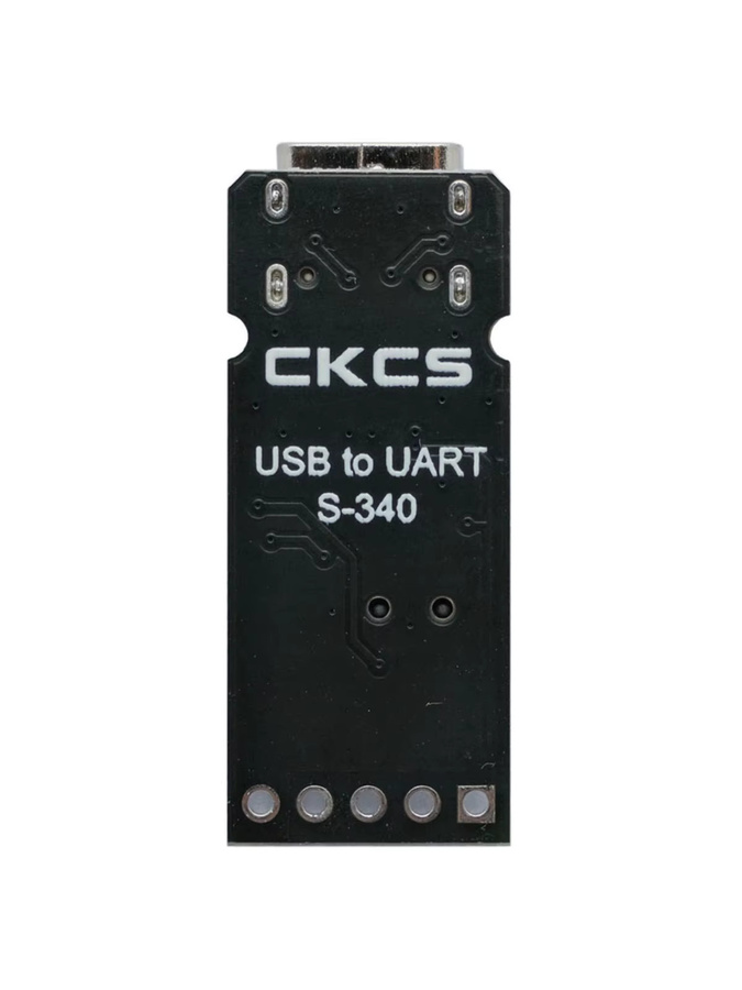 DykbRadio CH340N USB-C zu UART TTL Kommunikationsmodul in Schwarz für 3,3 V und 5 V Level zur Download-Debugging-Unterstützung - Bild 3