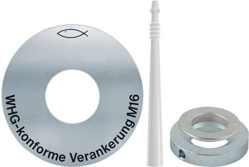 Fischer 558319 WHG Montageset für Beton, 10 Stück, Silber - Bild 1