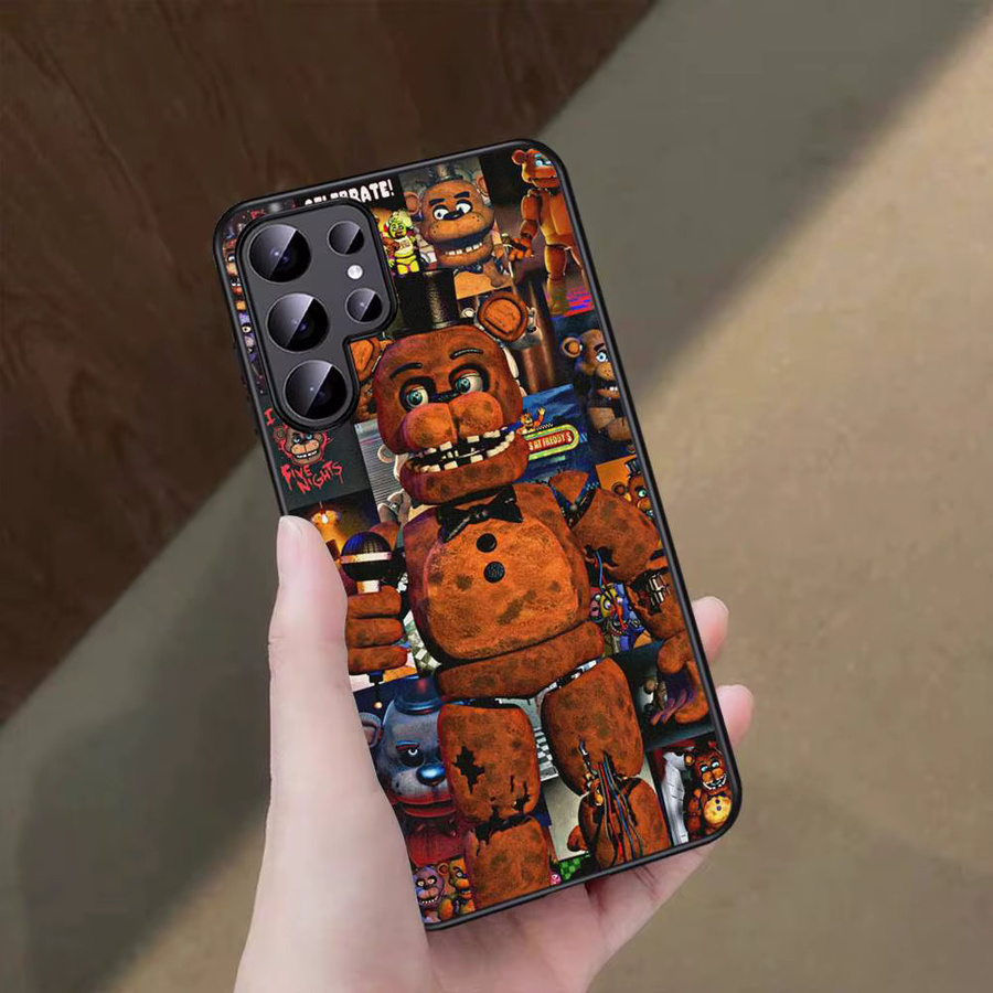 Handyhülle im Anime Five Nights at Freddys Design für Samsung Galaxy S24 Ultra, S23, S22, S21, S20, S24 FE, S25 Ultra und S20 Lite, Mehrfarbig - Bild 2
