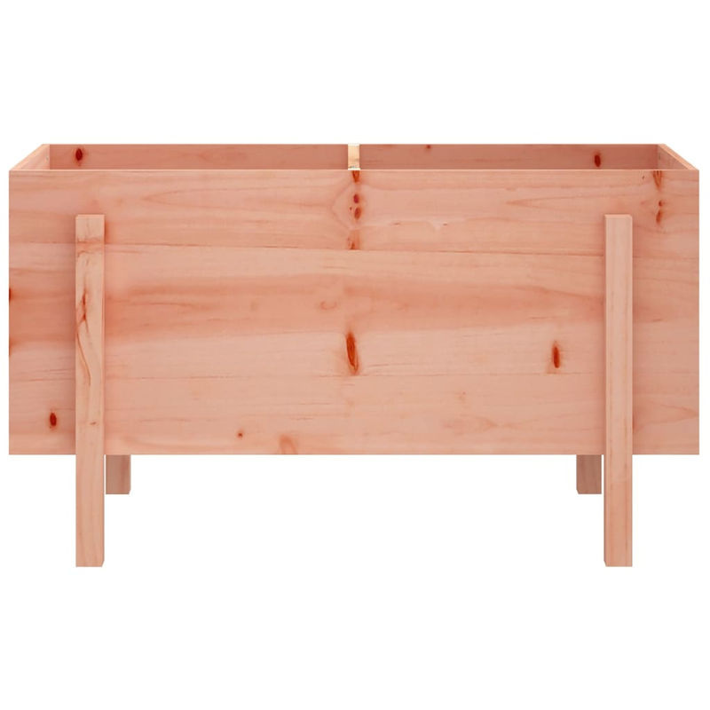 vidaXL Hochbeet aus Massivholz Douglasie in Braun, B/T/H: 101 x 50 x 57 cm - Bild 4