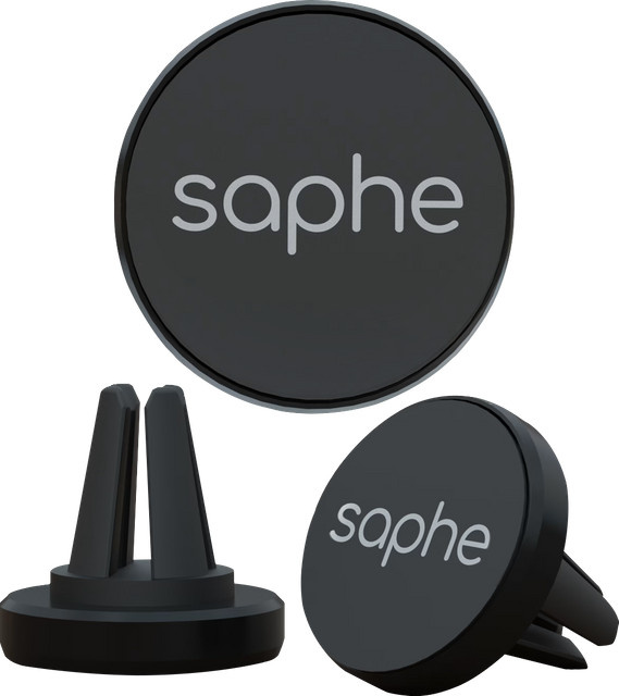 Saphe Magnetische Halterung für Luftauslässe, Schwarz - Bild 1