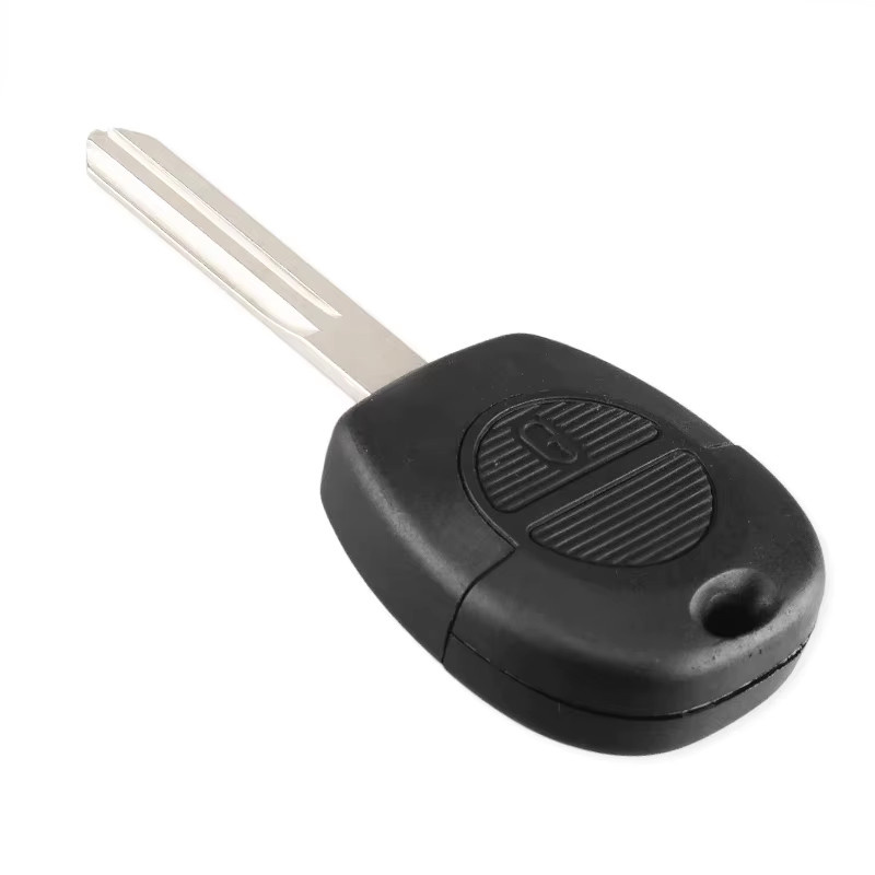 KEYECU Autoschlüsselanhänger 433 MHz mit 2 Tasten ohne Chip in Schwarz für Nissan Patrol Navara X-Trail Serena Primera Micra Almera P/N: 28268-8H700 - Bild 5