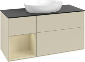 V&B Waschtischunterschrank Finion in Lackausführung, Breite: 120 cm, Tiefe: 50,1 cm, Höhe: 50,1 cm - Bild 1