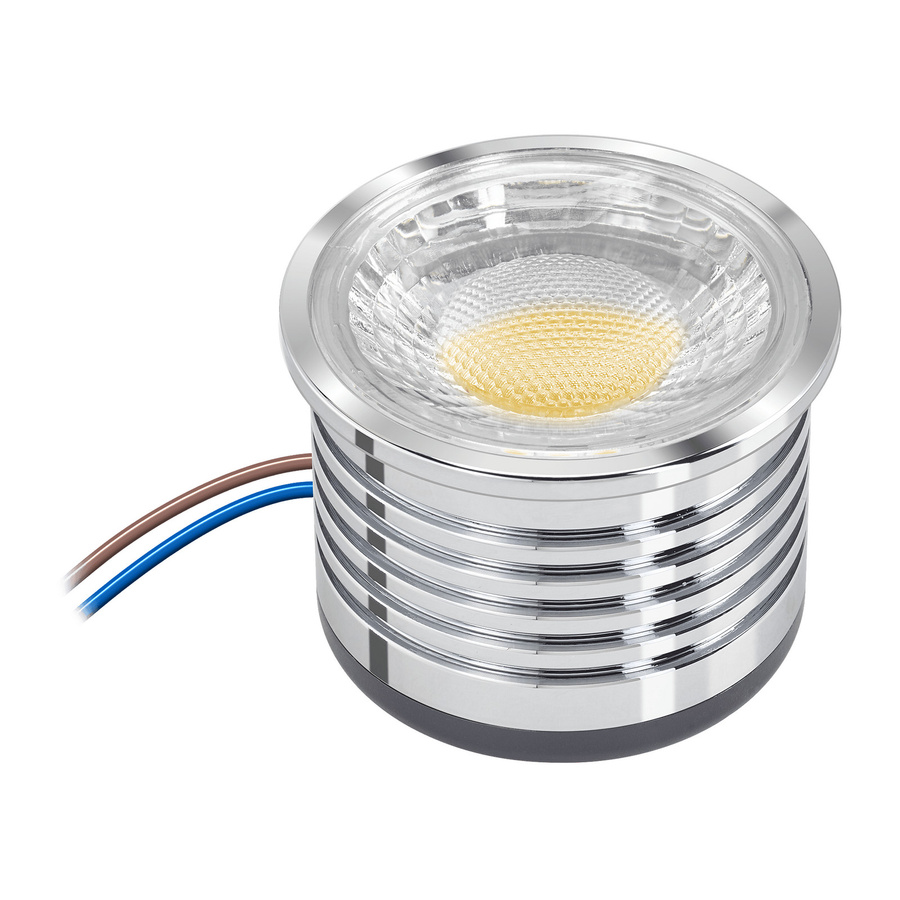 Luxvenum Bad LED-Aufbauleuchte Forma Aqua Tube in Weiß, dimmbar, 7W, IP44, Aluminium - Bild 1