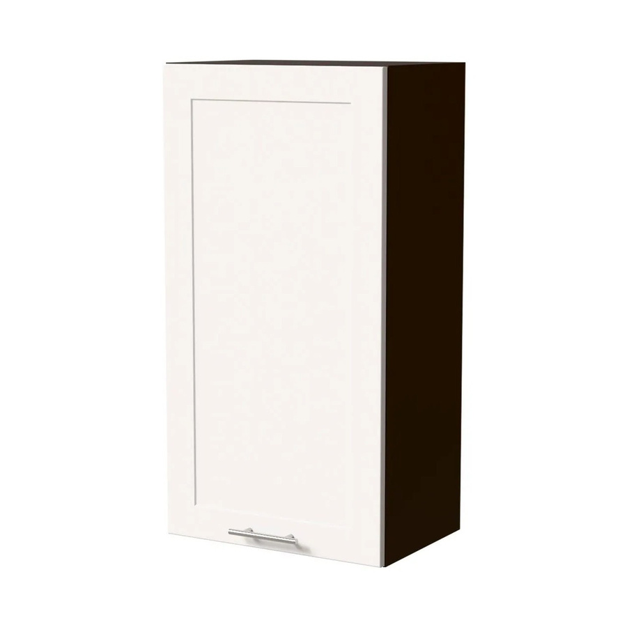 Feldmann-Wohnen Hängeschrank Oslo W4 in Lava und Weiß Matt mit Rahmenoptik, B/T/H: 50 x 32,5 x 96 cm - Bild 2