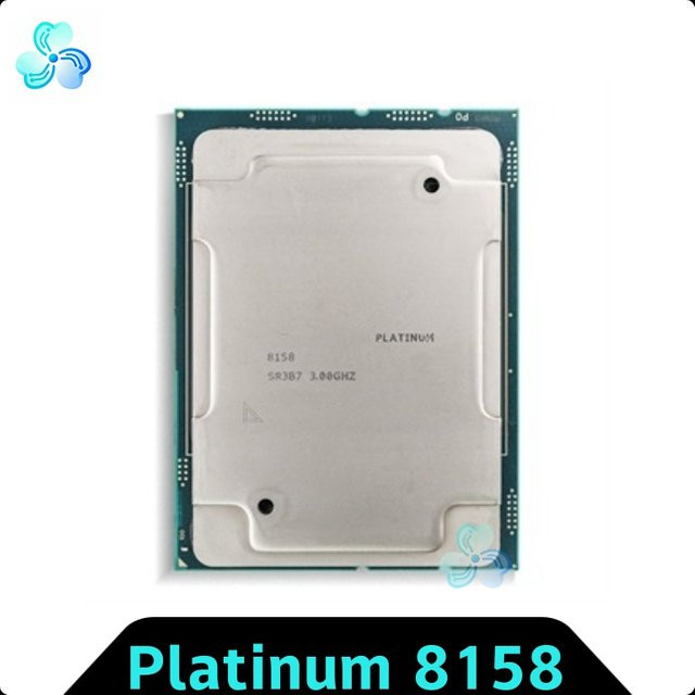 Intel Xeon Platinum 8158 CPU Prozessor mit 3,0 GHz, 12 Kernen, 24 Threads und 24,75 MB Cache, LGA3647 für Server-Motherboards - Bild 1
