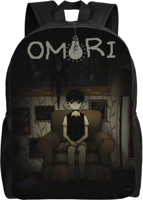 Fancy Style Studio Omori Omocat Rucksack Basil Aubrey Anime Design in Schwarz - Bild 1