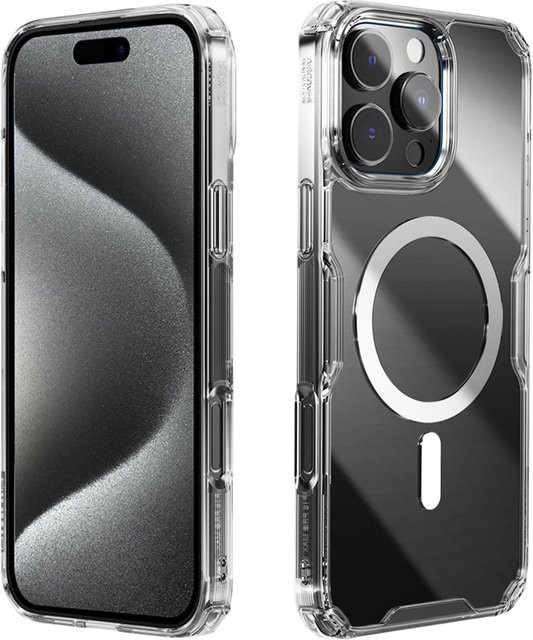Nillkin Nature Pro MagSafe-Hülle für Apple iPhone 16 Pro Max, Transparent - Bild 1