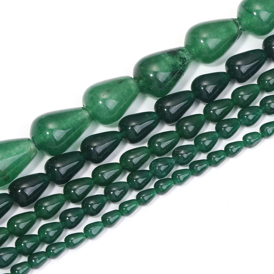 SANSWL Armband, Grüne Glimmer Perlen, Damen - Bild 4