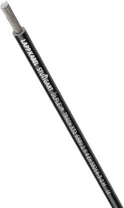 LAPP Bahnleitung M 1 x 4mm² in Grau und Schwarz, 1000m - Bild 1