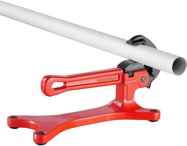 Tragbarer Rohrspannstock aus Aluminium von Buying Solutions, MB in Rot, Kapazität 1/8 bis 1-1/2 Zoll - Bild 1