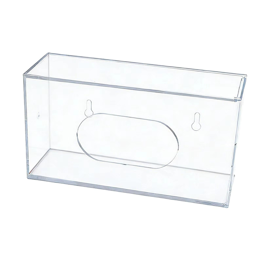MagiDeal Handschuhspender-Box aus PETG, Wandmontierter Organizer in Transparent, Aufbewahrungshalter für Reinigung und Lebensmittelservice, Breite: 25,5 cm, Höhe: 13,9 cm - Bild 3