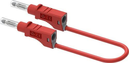 Electro PJP Messleitung mit Bananenstecker 25 cm Rot - Bild 1