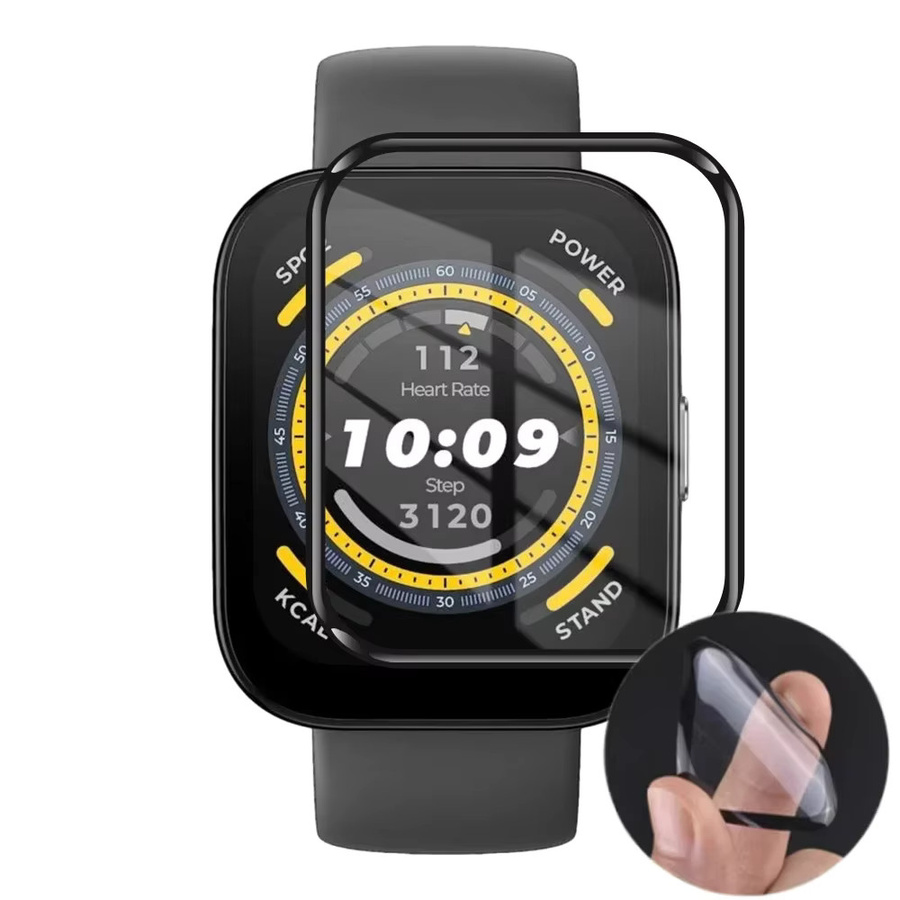 Huami Amazfit Bip 6 Displayschutzfolie, Silikon, transparent - Bild 6
