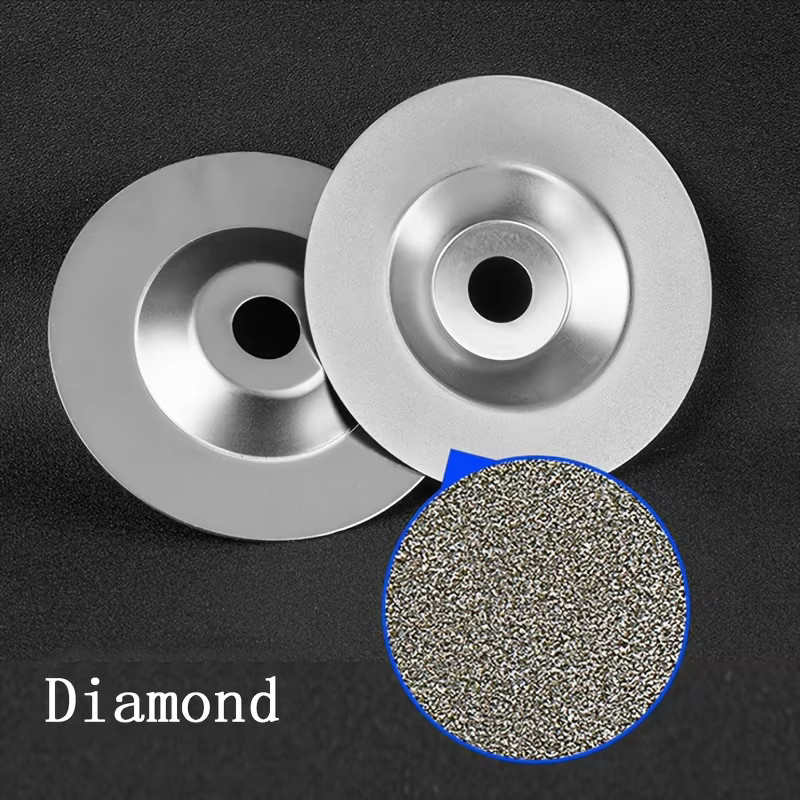 4 Zoll industrielle Diamant-Schleifscheibe in Silber für die Metallverarbeitung mit Winkelschleifer - Bild 3