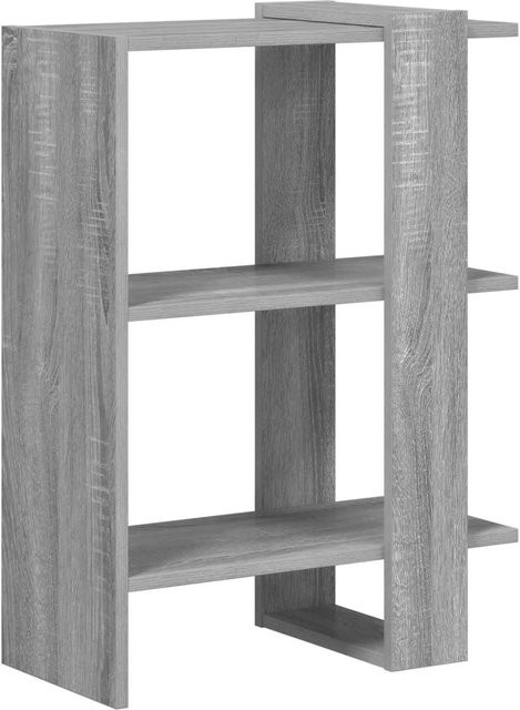 vidaXL Bücherregal in Grau Sonoma aus Holzwerkstoff, B/T/H: 52 x 25 x 71,5 cm - Bild 1