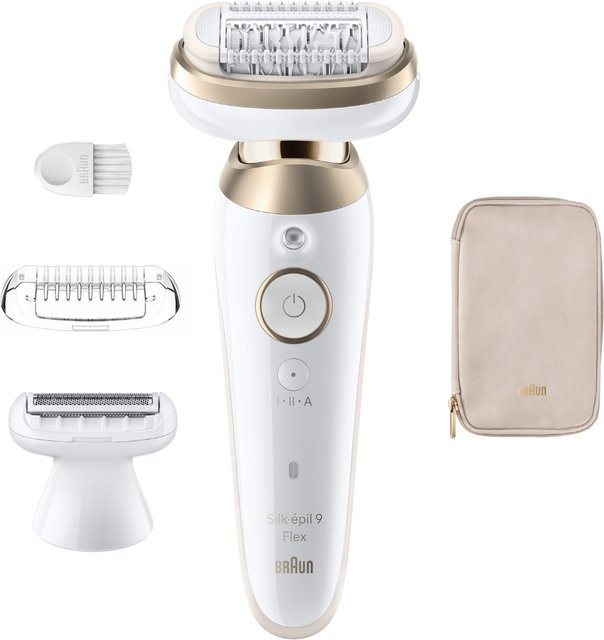Braun Silk-épil 9 Epilierer, Weiß - Bild 1