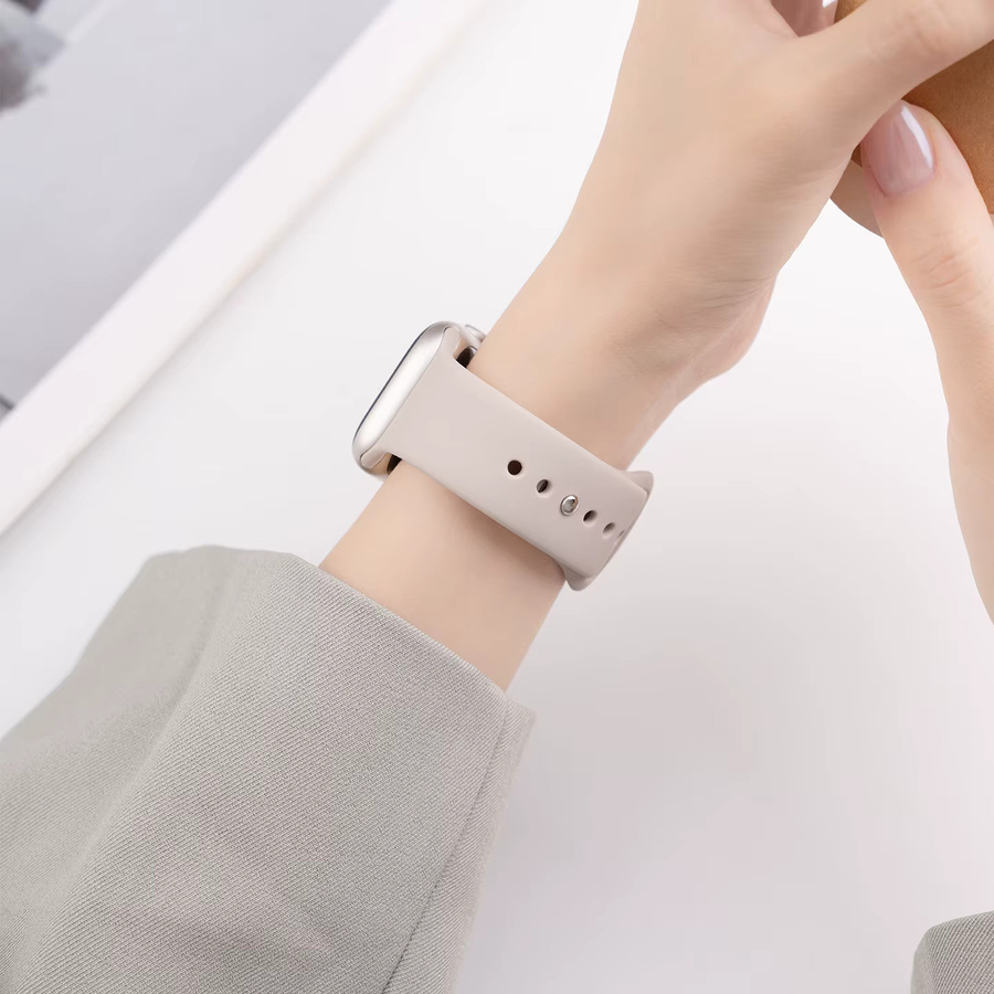 NEY Uhrenarmband Silikon, Weiß, Unisex - Bild 2