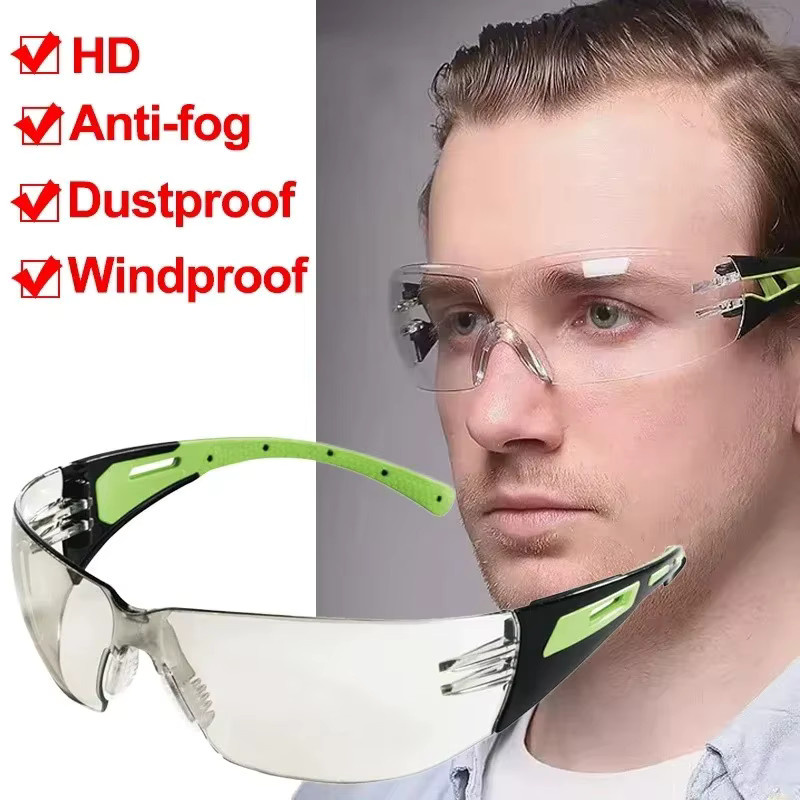 Universelle Anti-Spritzschutzbrille für Motorrad und Industrie als winddichter Augenschutz in Transparent - Bild 2