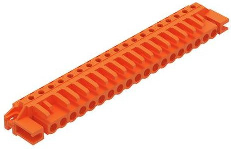 WAGO 232-279/047-000 Federleiste in Orange, 10 Stück - Bild 1