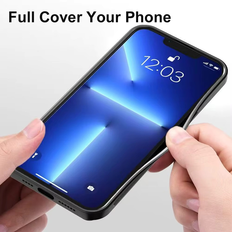UYUXIO Magnetische Handyhülle mit Ständer für iPhone 11 bis 17 Pro Max in Schwarz oder Grau - Bild 5
