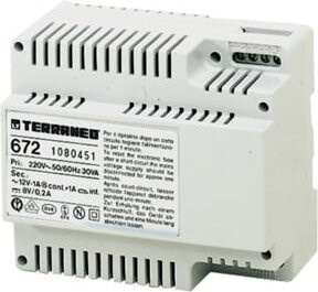 Legrand Netzgerät 672 Terraneo Mehrdraht Altsystem, Farbe: Weiß, 6 TE - Bild 1