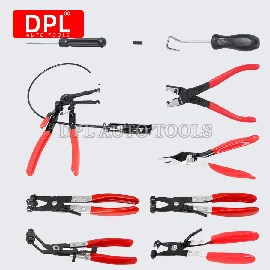 DPL Schlauchklemmen Set mit 9 Stück flexiblen Drahtzangen für Heizöl und Wasserschläuche - Bild 2