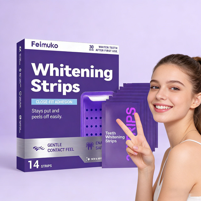 FEIMUKO Zahnaufhellungsstreifen für empfindliche Zähne, Unisex - Bild 1