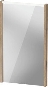Duravit LED-Spiegel D-Code 2.0 in Weiß mit Lichtfeld oben, B: 40 cm, H: 70 cm, T: 5 cm - Bild 1