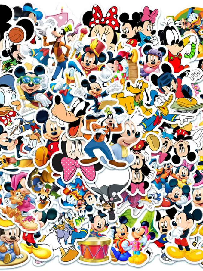 Disney Mickey Mouse Aufkleber, Bunt / Mehrfarbig - Bild 4