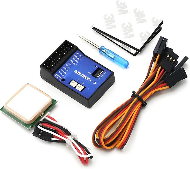 NB One+ 32-Bit Flight Controller mit 6-Achsen-Sensor und GPS für Su27 RC Starrflügel Flugzeuge - Bild 1