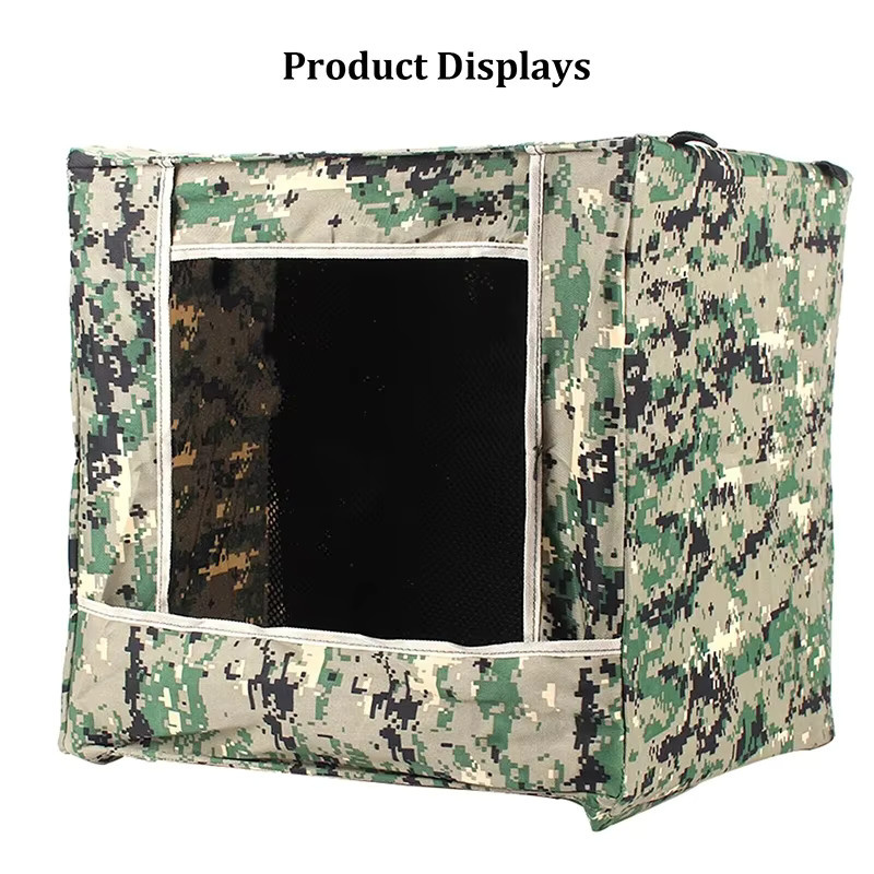 Tragbare Falten Camouflage Jagd Recycle Munition Schleudern Schießen Ziel Box Outdoor Bullseye Airsoft Schießen Ziel Fall - Bild 5