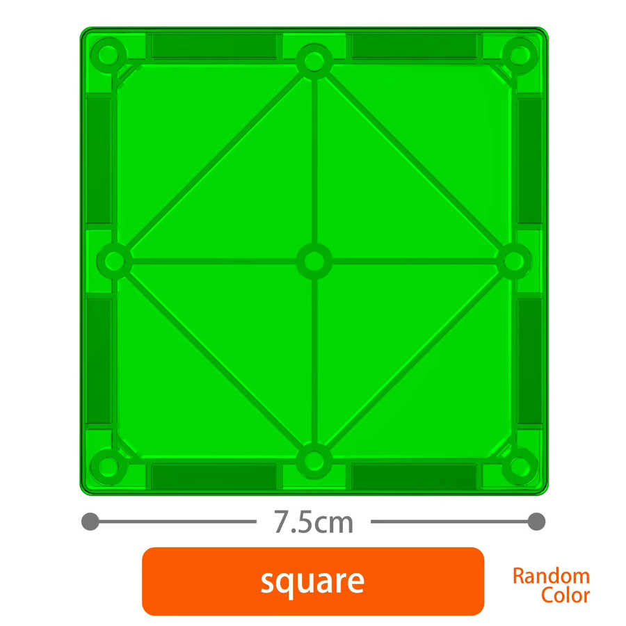 VINEDI Magnetische Bausteine Montessori Lernspielzeug für Kinder als kreatives Konstruktionsset - Bild 2