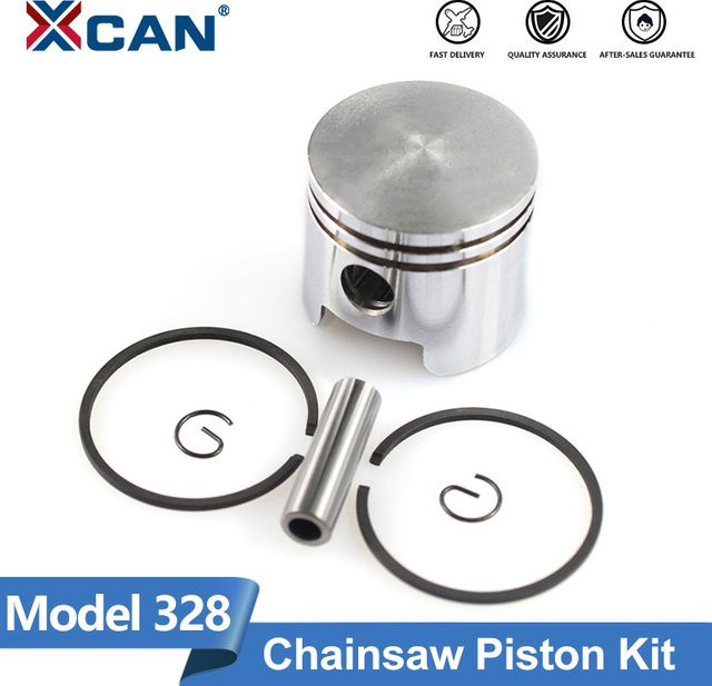 XCAN Zylinderkolbensatz 36 mm für 328 Kettensäge Ersatzteile in Silber - Bild 1
