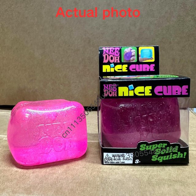 Needoh Nice Cube, Fidget Würfel, Stressabbau Spielzeug - Bild 1