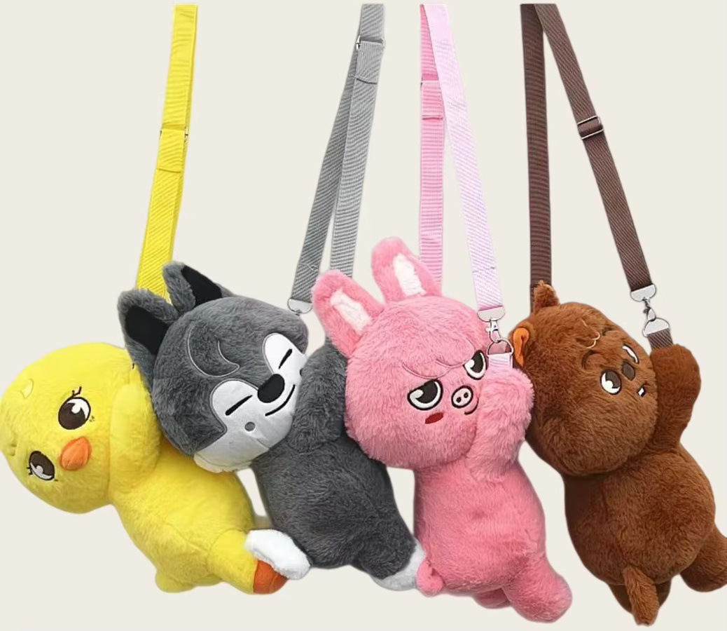 SKZOO Stray Kids Plüschtier Umhängetasche, Plüsch / Textil - Bild 2