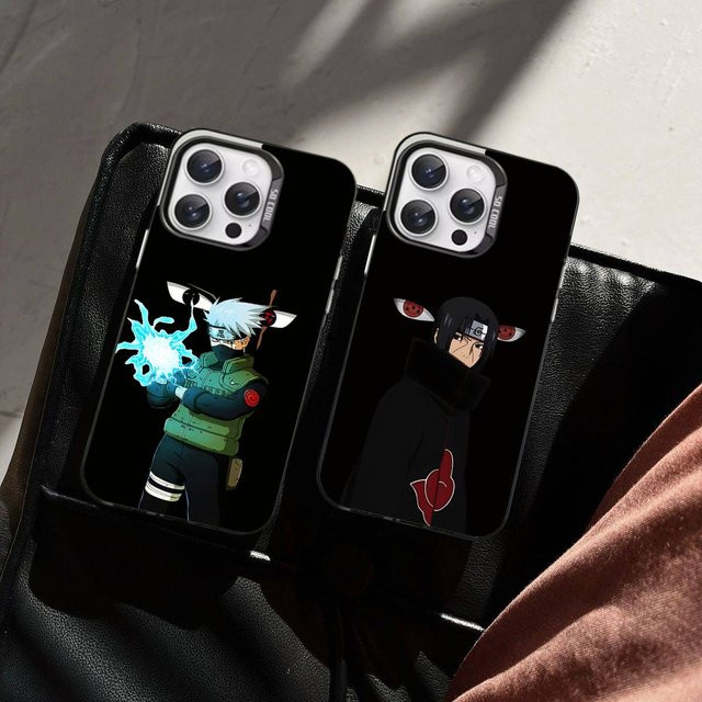 Naruto Sharingan Handyhülle für Apple iPhone 11 12 13 14 15 16 17 Pro Max Plus Mini Bunt - Bild 1