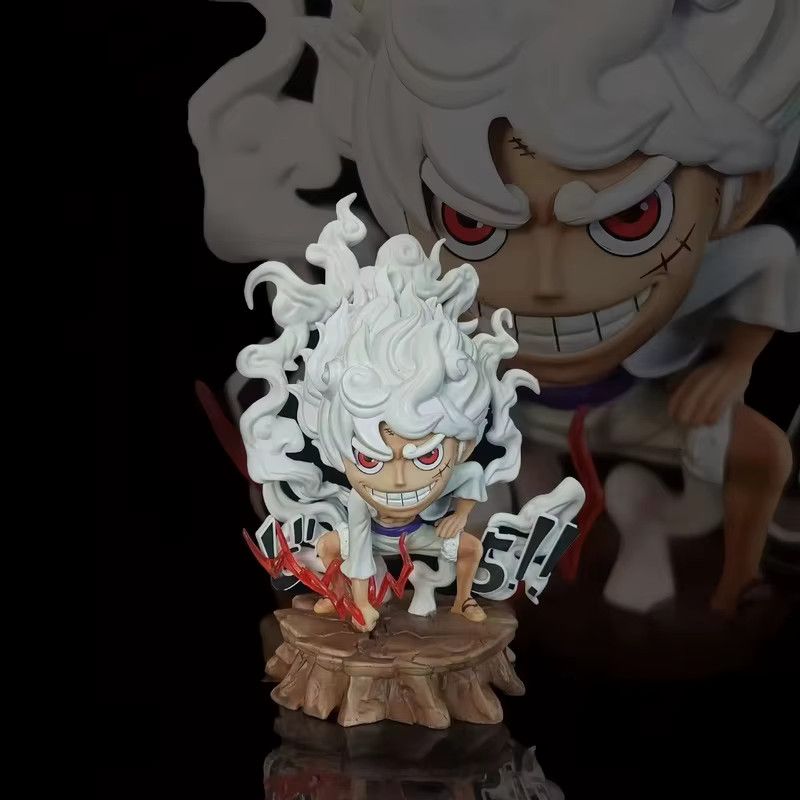 Bandai One Piece SD Ruffy Gear 5 Nika Fruit Awakening Hammering Ground Figur aus PVC, Höhe: 15 cm - Bild 2