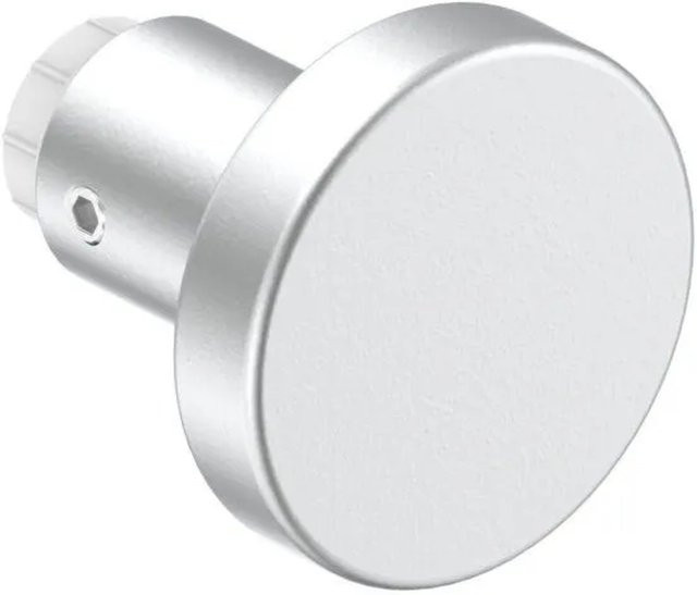 FeNau Türknopf Lochteil aus Aluminium in Silber Matt Gebürstet - Bild 1
