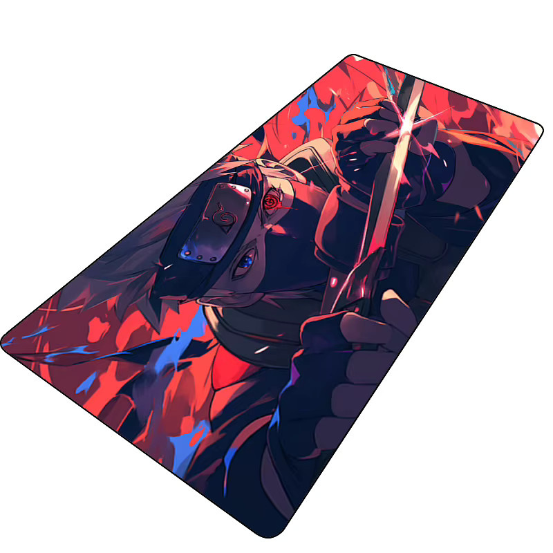 Großes Gaming Mauspad Bandai Naruto Kakashi Hatake Schreibtischunterlage Multicolour - Bild 2