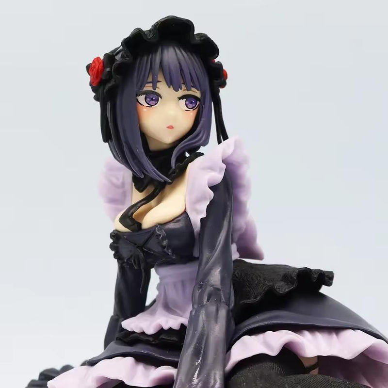 Fashnics My Dress-Up Darling Anime Figur Kitagawa Marin im schwarzen Dienstmädchen Outfit als PVC Action Figur Sammlungsmodell - Bild 3
