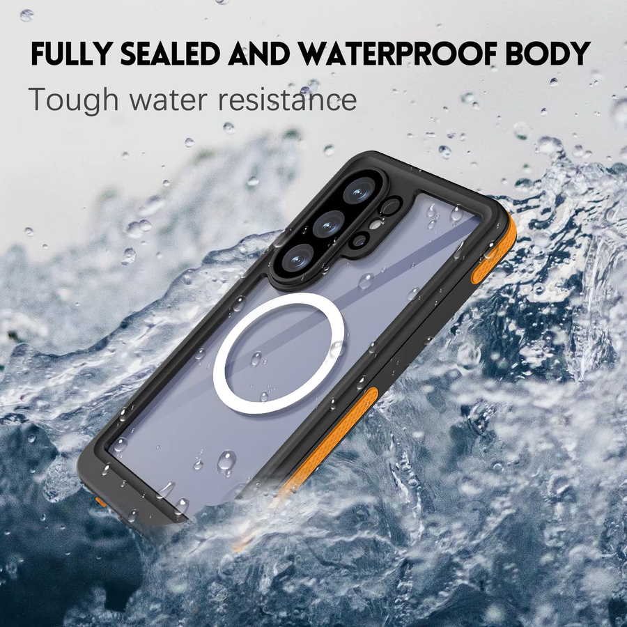 Wasserdichte Handyhülle für Samsung S26 Ultra und S26 mit IP68 Schutz, Android Phone Case in Schwarz oder Blau - Bild 2
