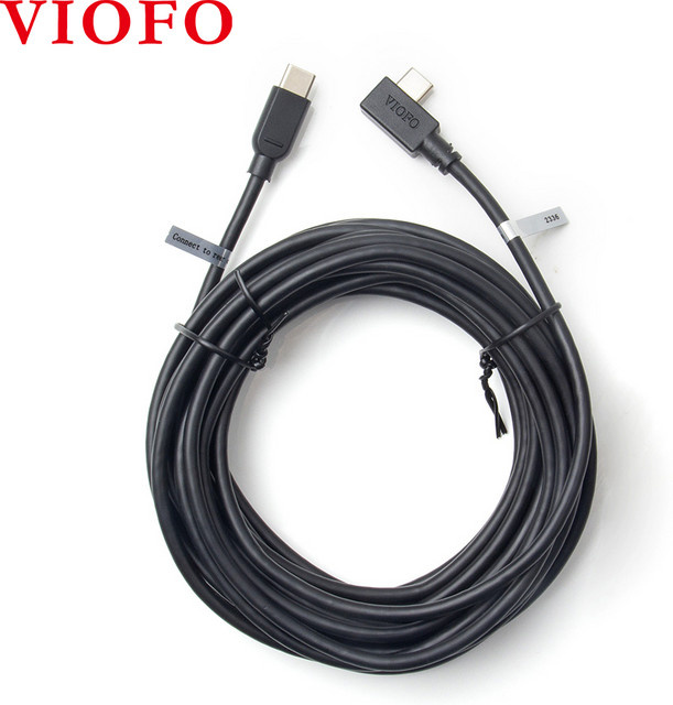 VIOFO Rückkabel für Teleobjektiv der Dashcam A229 PLUS und A229 PRO in Schwarz - Bild 1