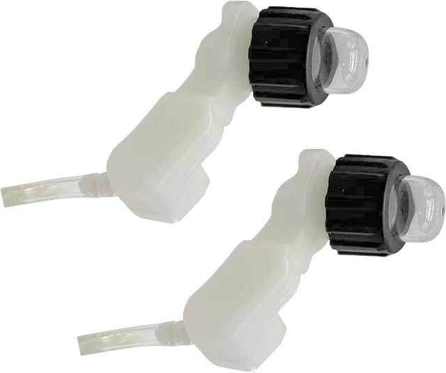 DAZZLEEX 2 Stück Öltank Ölpumpe Ersatzteile für 4/6 Zoll Elektrokettensäge in Weiß - Bild 1