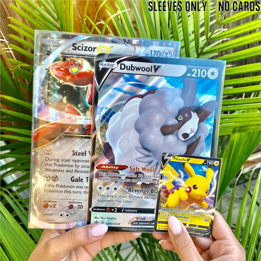 Bandai Pokémon Karten Schutz, Transparent, 50-teiliges Set - Bild 4