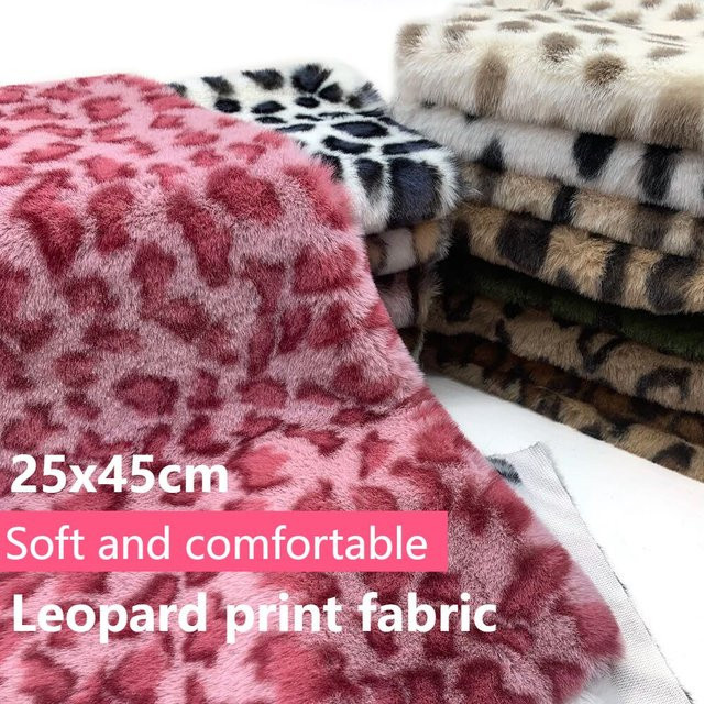 Sewbato Leopard Tiger Zebra Plüschstoff, Tiere, Plüsch / Textil, Bunt / Mehrfarbig - Bild 1