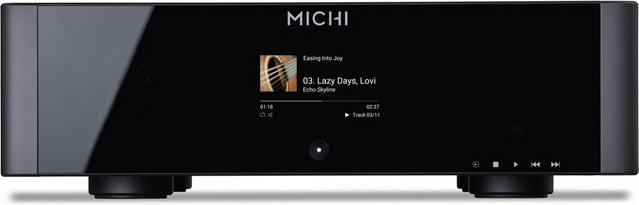 Michi Q5 CD-Spieler in Schwarz mit USB-C, Optical und Ethernet/LAN - Bild 1