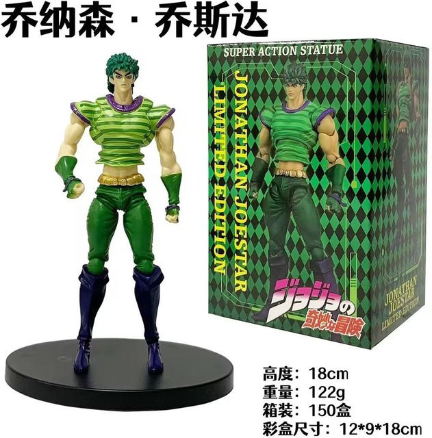 MIFEN JoJo's Bizarre Adventure Jonathan Joestar Statue, Actionfigur, 18cm - Bild 1