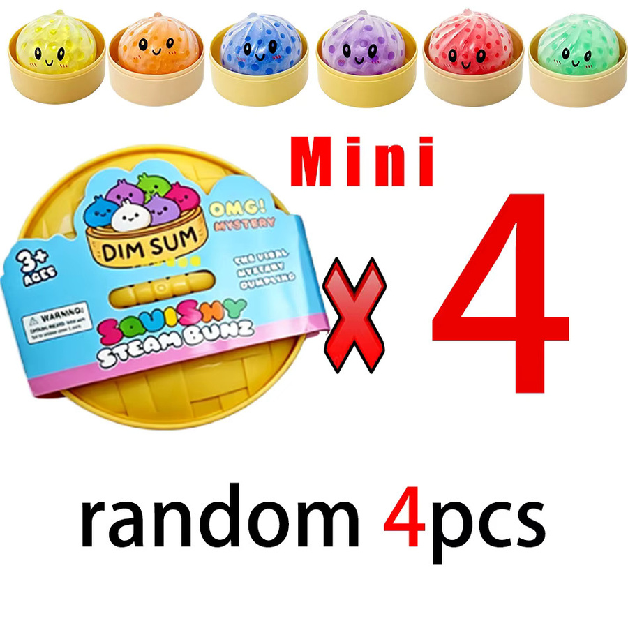 Bandai Bunte Simulierte Dampfbrötchen Squishy, Blindbox, ab 14 Jahren - Bild 3