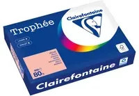 Clairefontaine Trophée Color Kopierpapier DIN A4, 80 g/m², 500 Blatt, Multicolor/Orange, FSC-zertifiziert - Bild 1